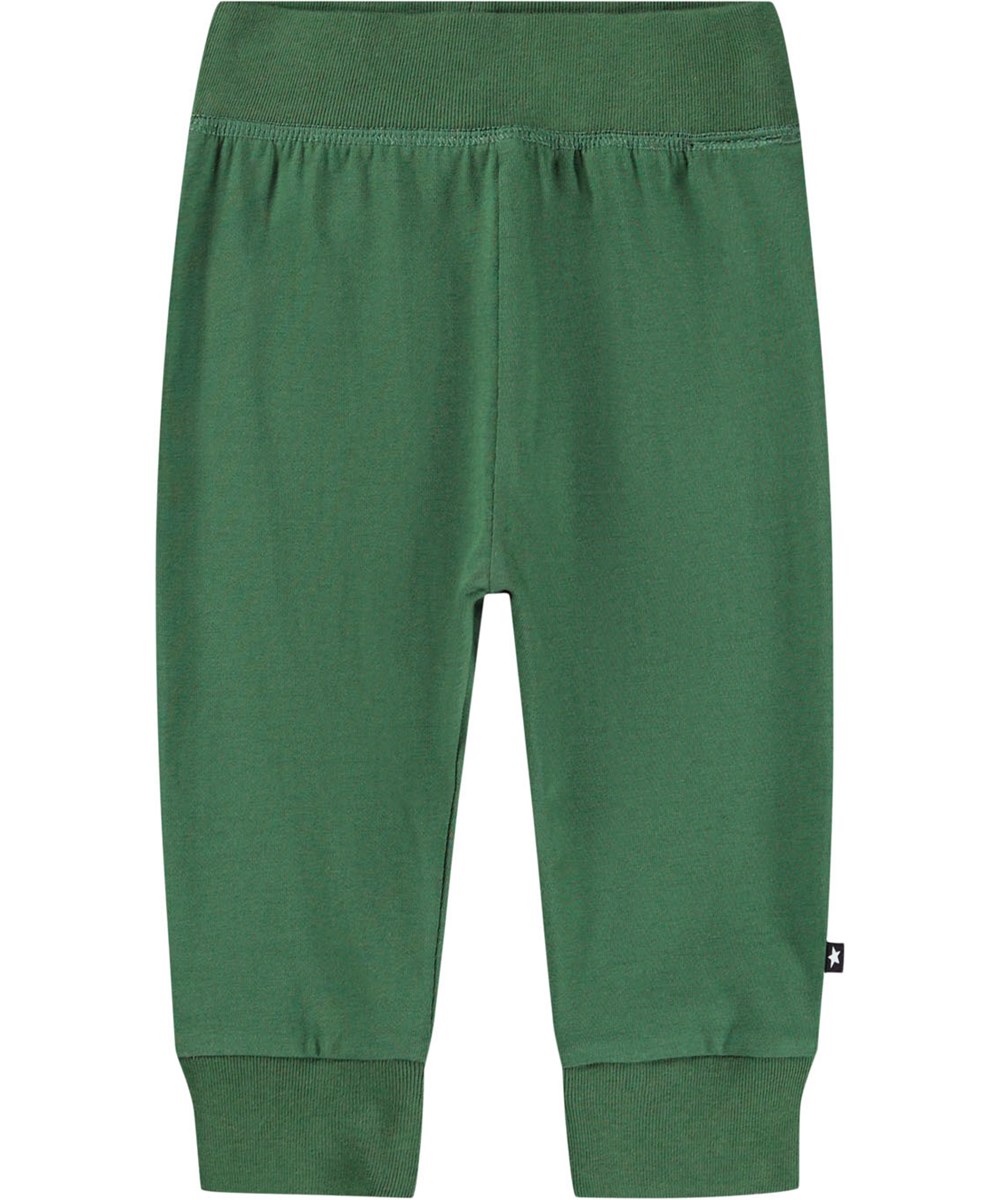 Sammy - Pine Tree - Green pants for the little ones made of organic cotton