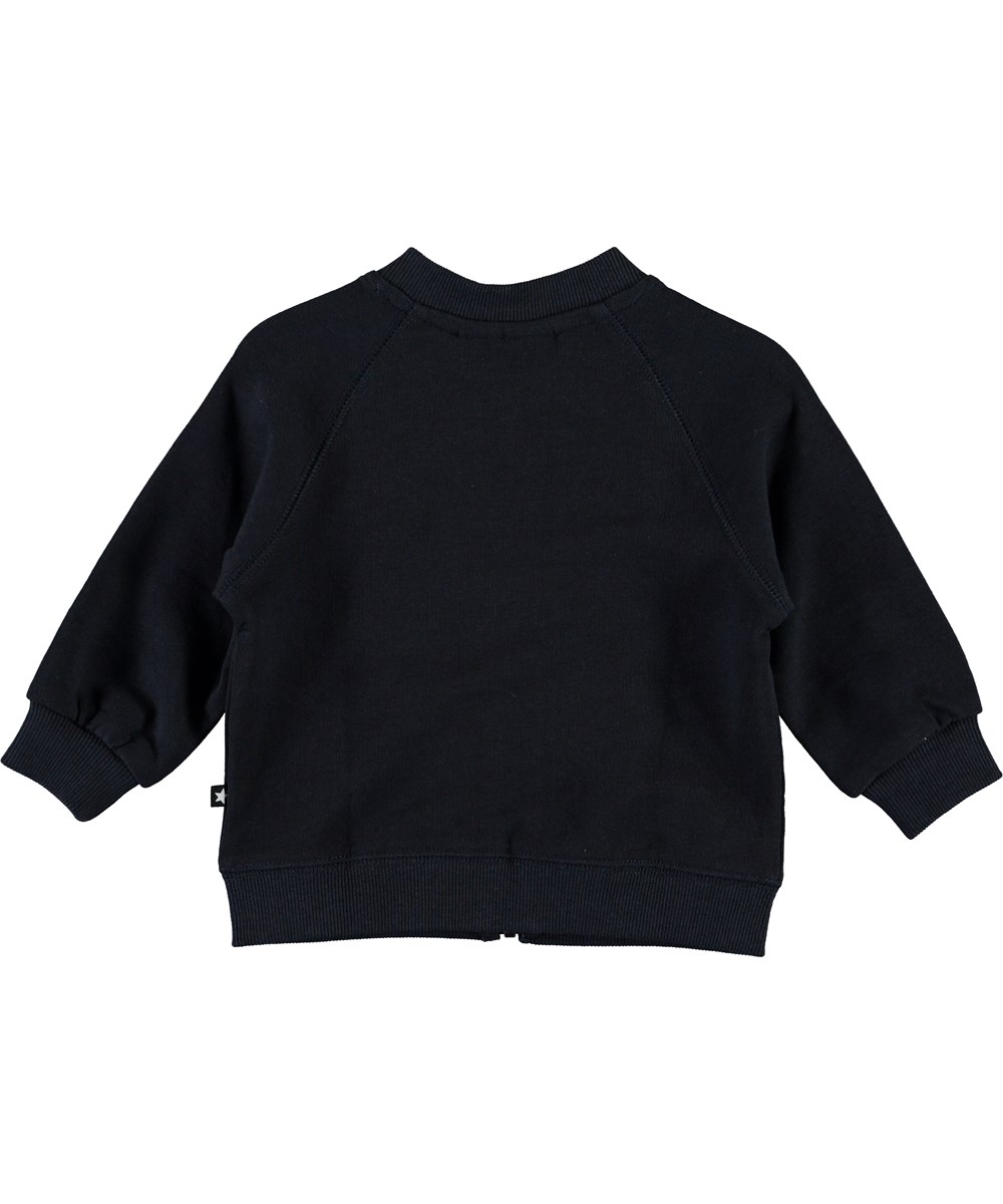 Daylo - Dark Navy - Baby sweatshirt with star