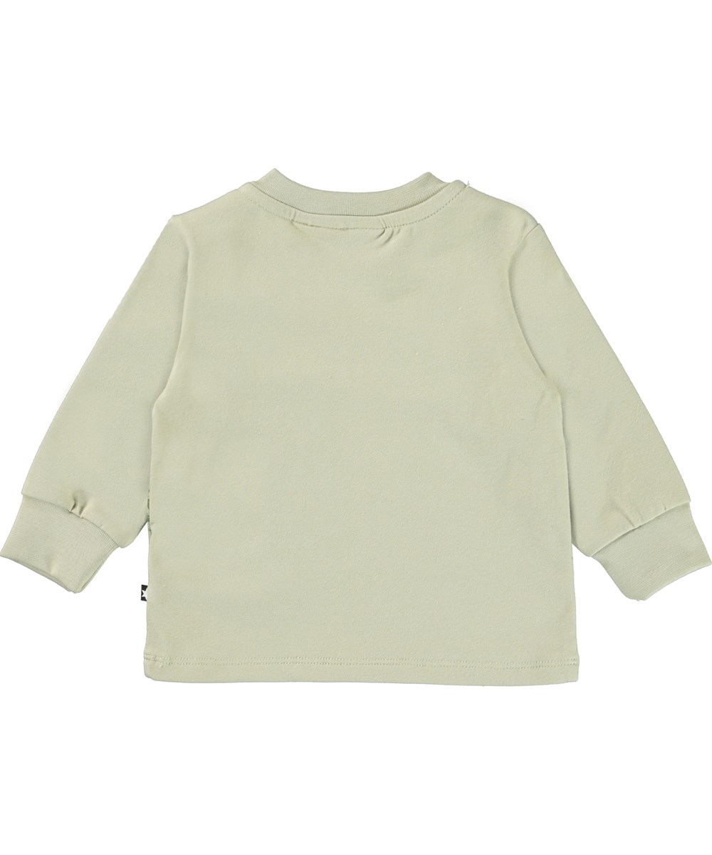 Eloy - Fern Encounter - Organic baby top with squirrel print