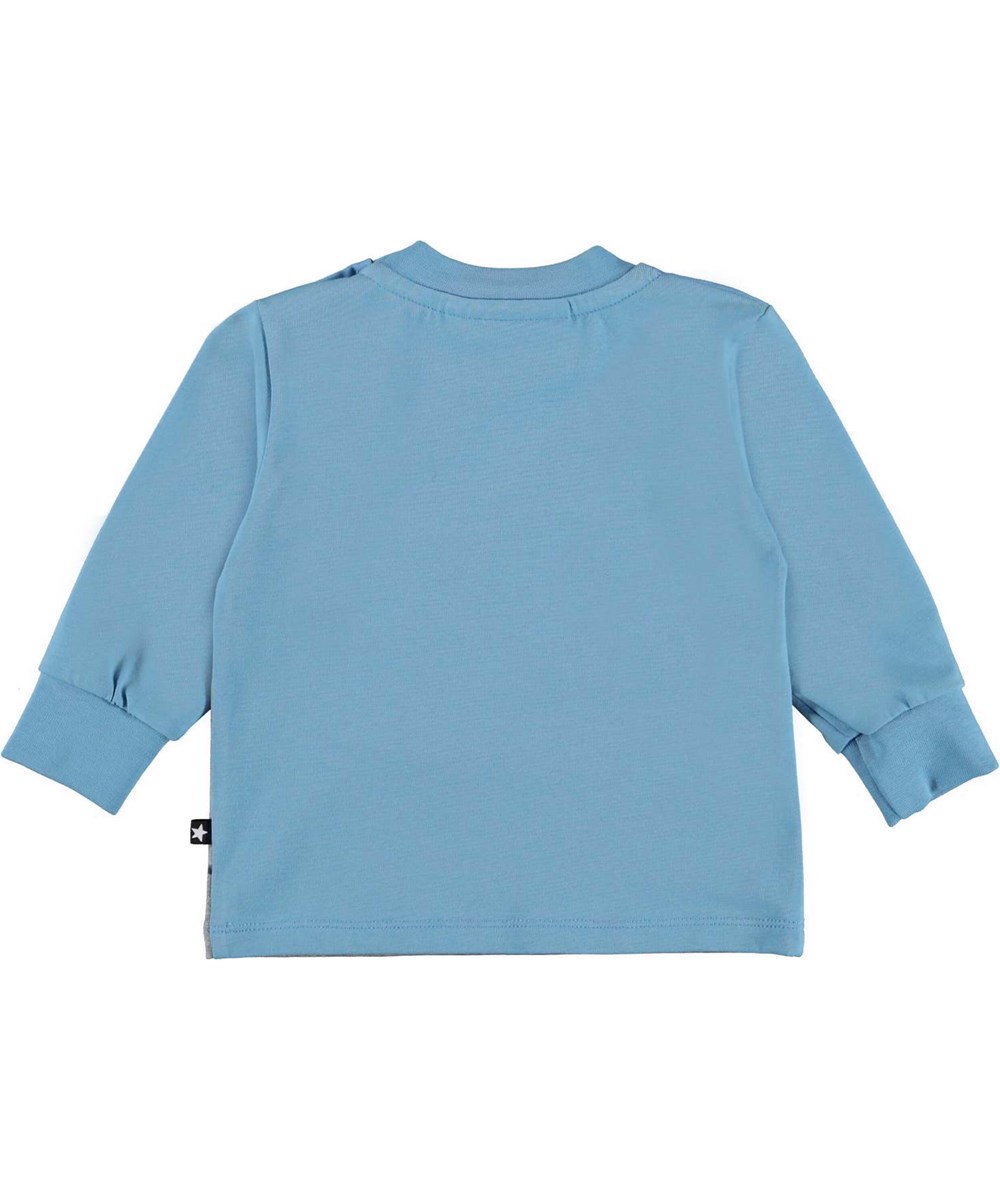Eloy - Skate Puppy - Long sleeve light blue t-shirt skater dog