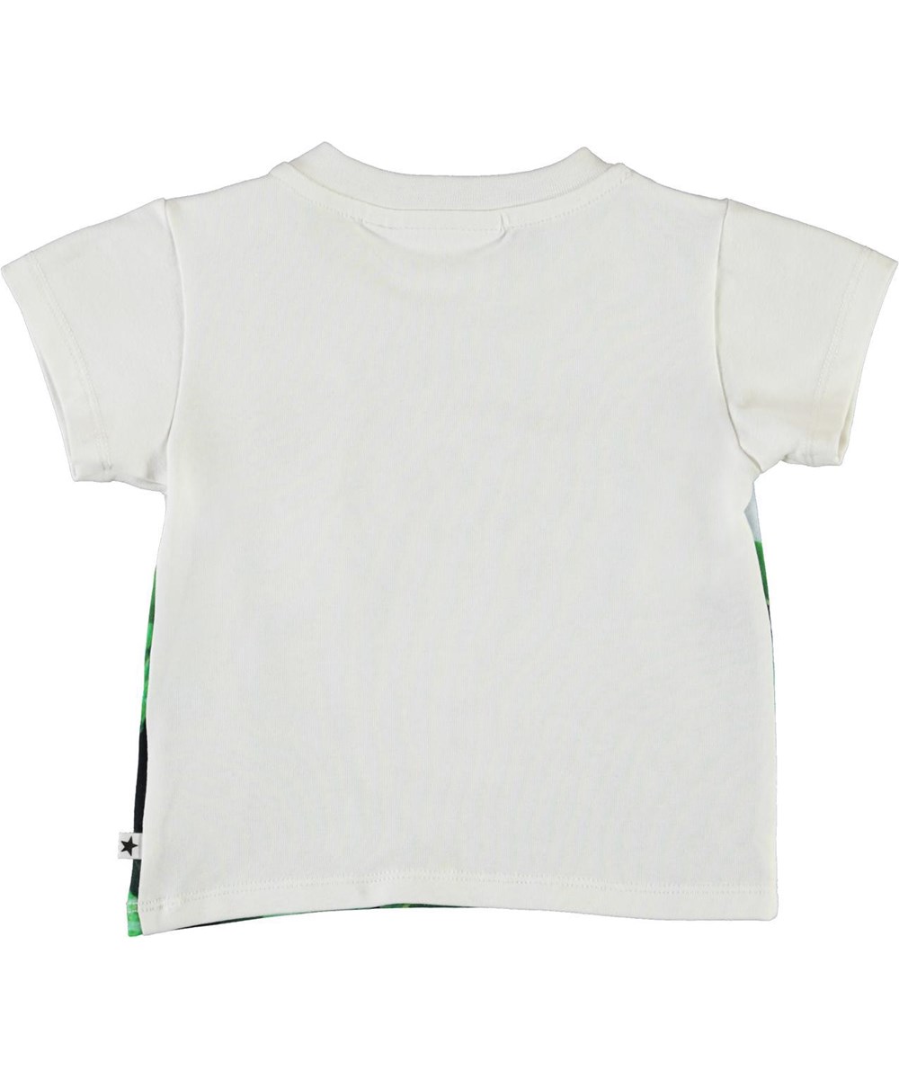 Emilio - Jungle Cub - Organic baby t-shirt with leopard