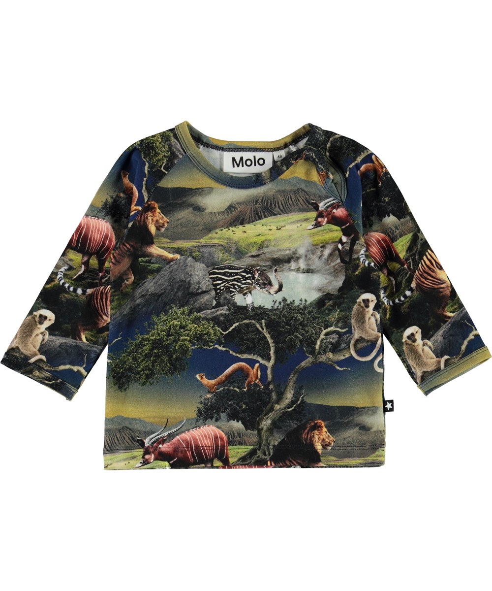 Ewald - Future Animals - Baby top with futuristic animals