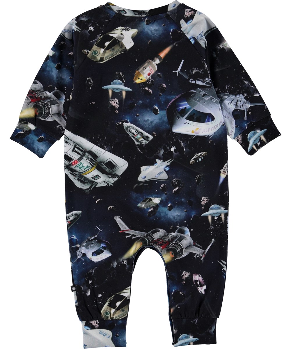 Fairfax - Space Traffic - Baby heldragt med rumskibe.