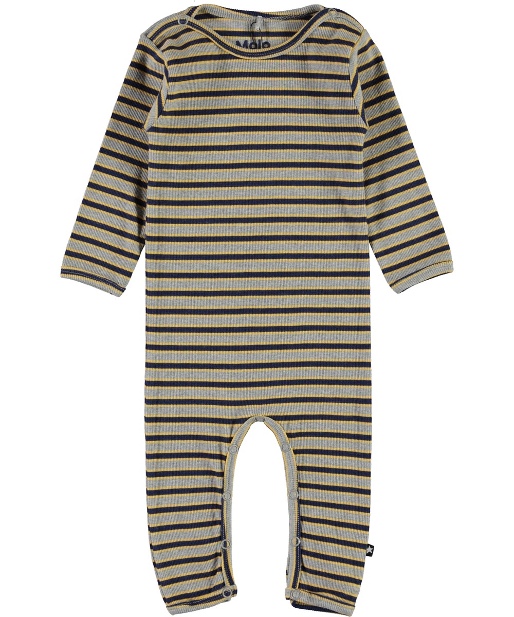 Fenez - 3 Colour Stripe - Stribet rib baby body