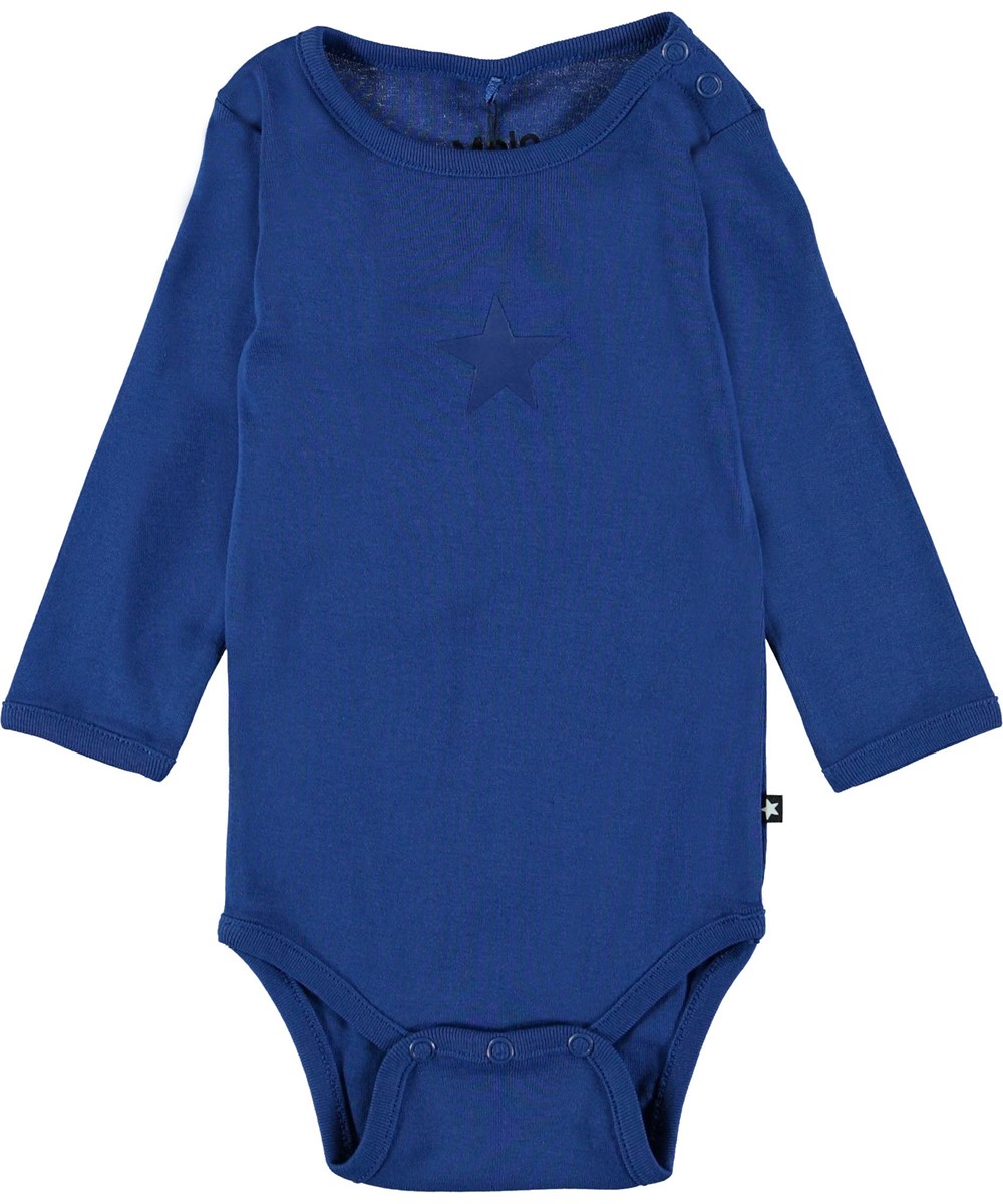 Foss - True Blue - Blå baby body.