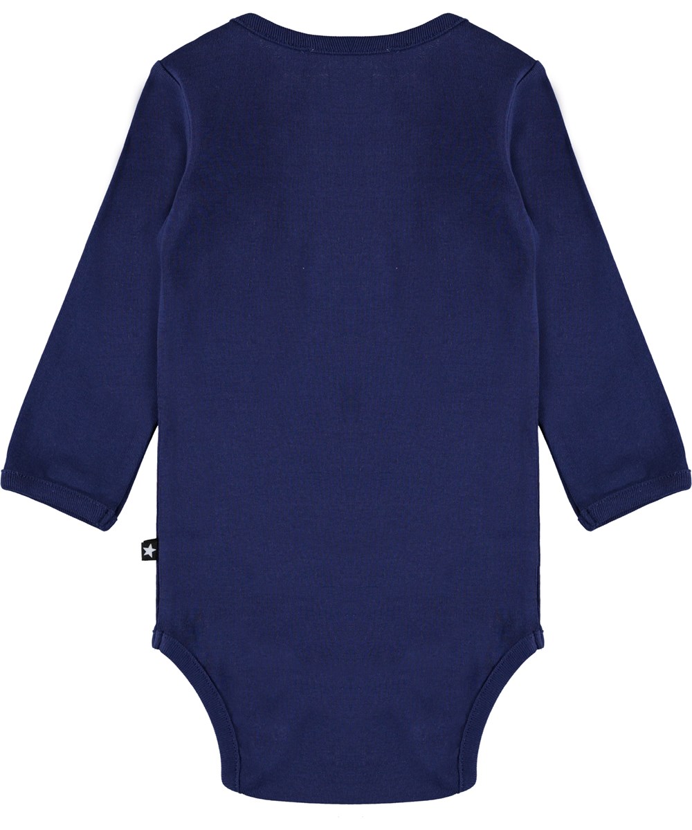 Foss - Sailor - Økologisk mørkeblå baby body