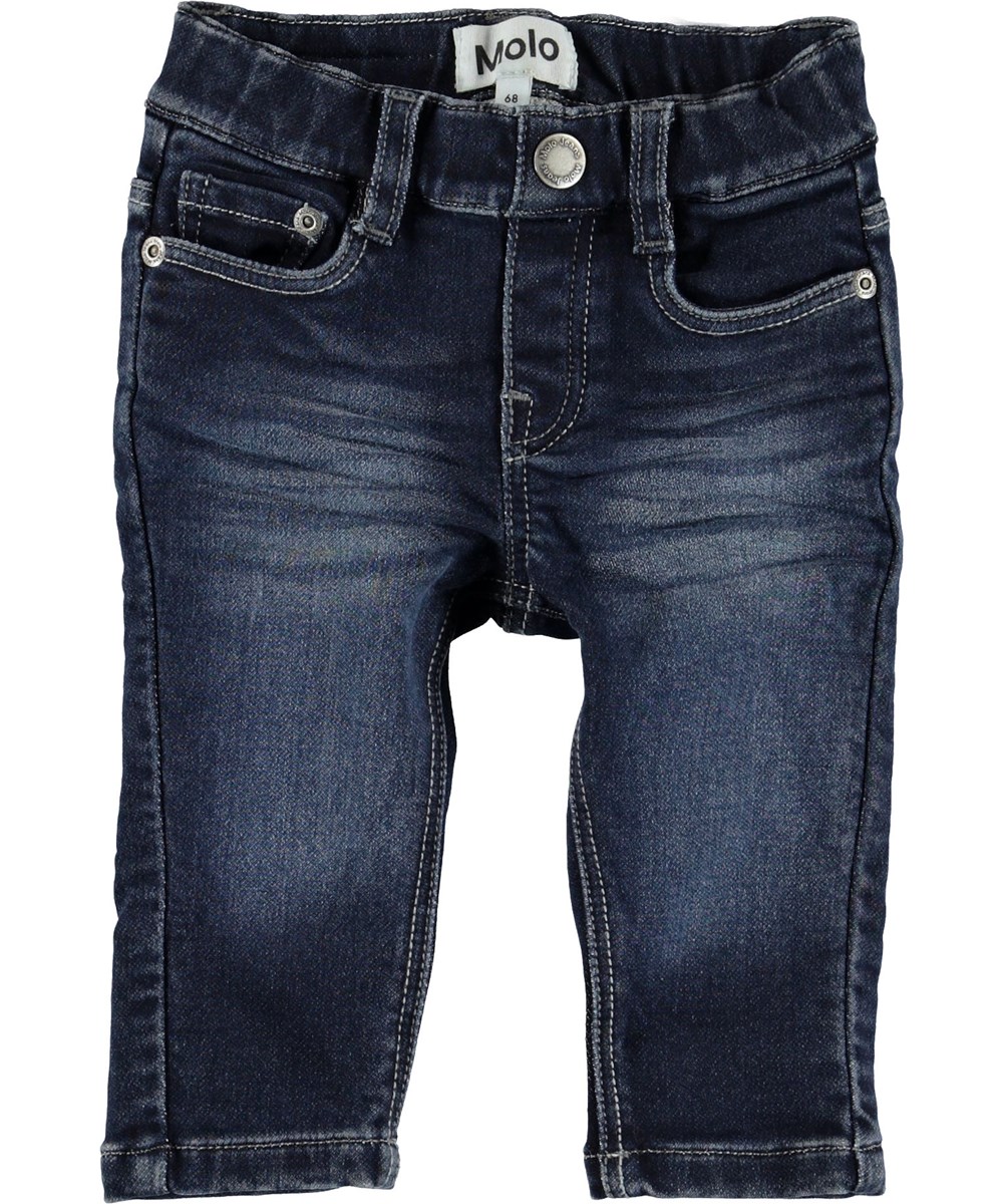 Sonny - Dark Indigo - Blå baby jeans. 