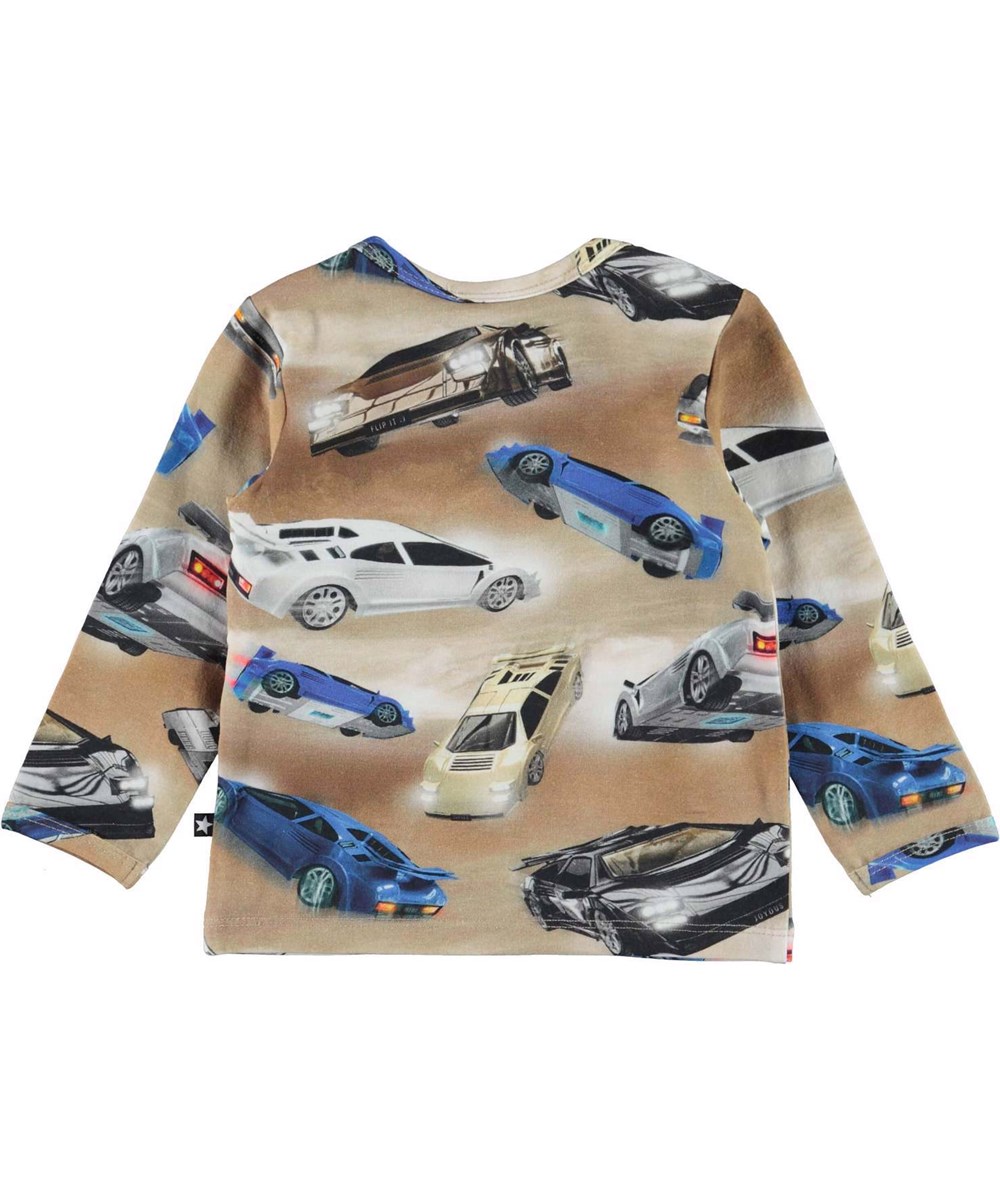 Elan - Air Rider Baby - Langærmet baby t-shirt med biler