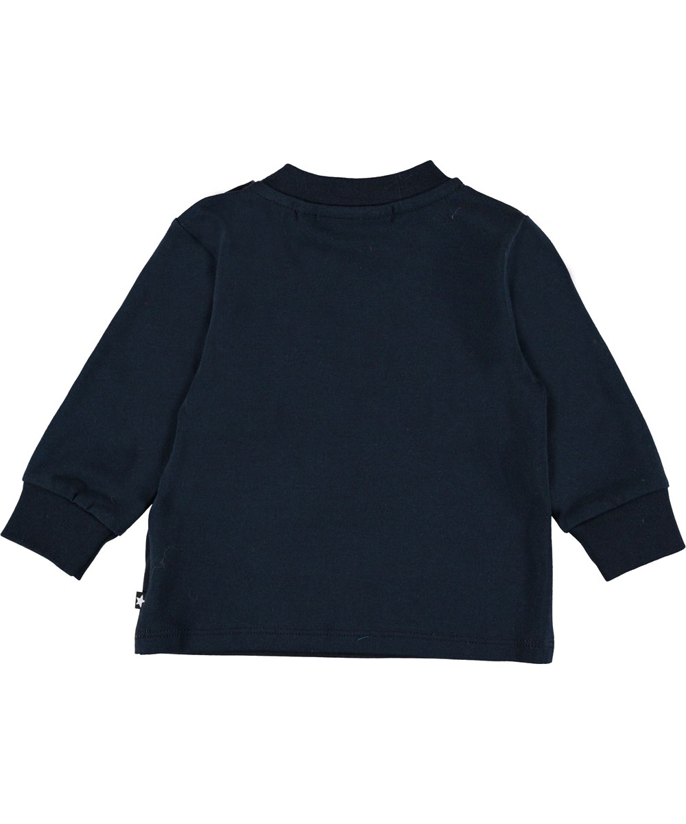 Eloy - Basket Globe - Baby bluse med fodbold planet.