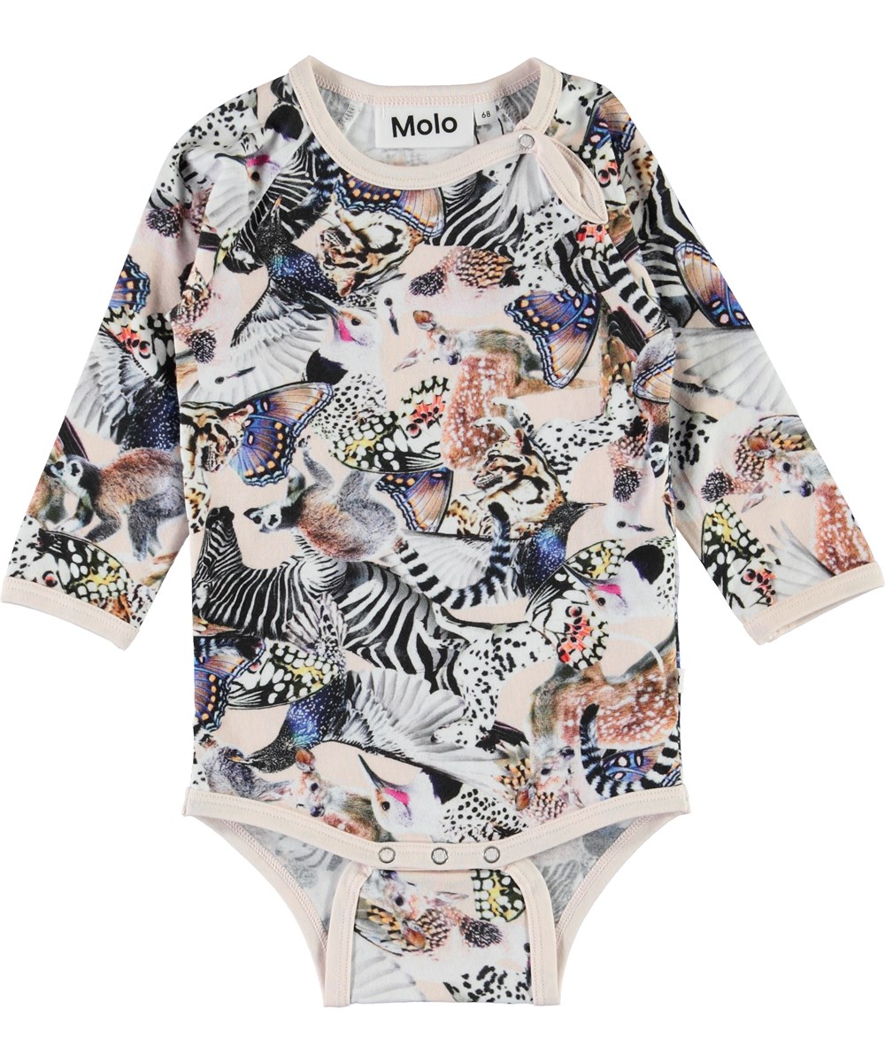 Fonda - Twister - Babybody med djur