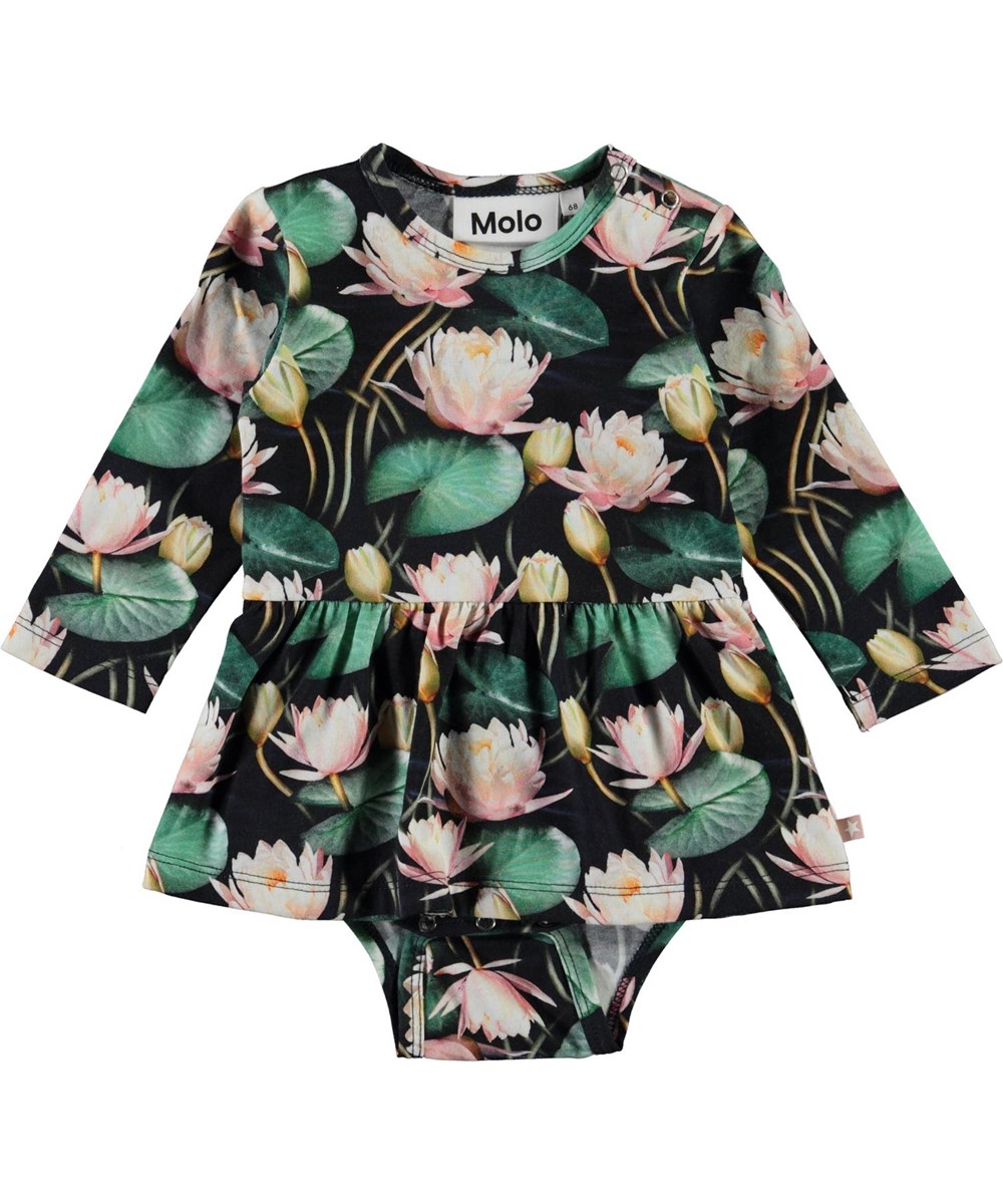 Frances - Water Lilies - Ekologisk body med näckrosor och volang