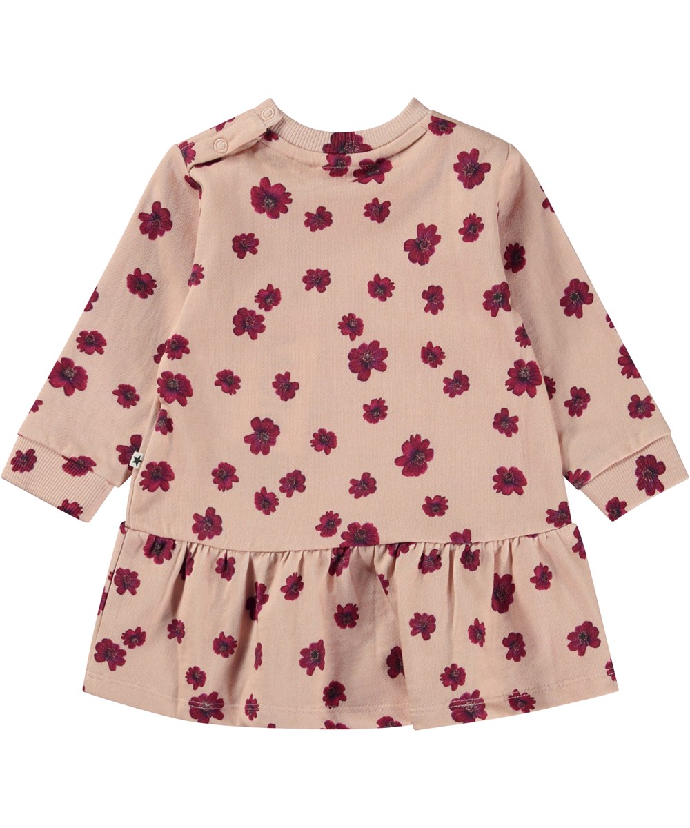 Calypso - Chocolate Daisy - Rosa babyklänning med småblommigt mönster.