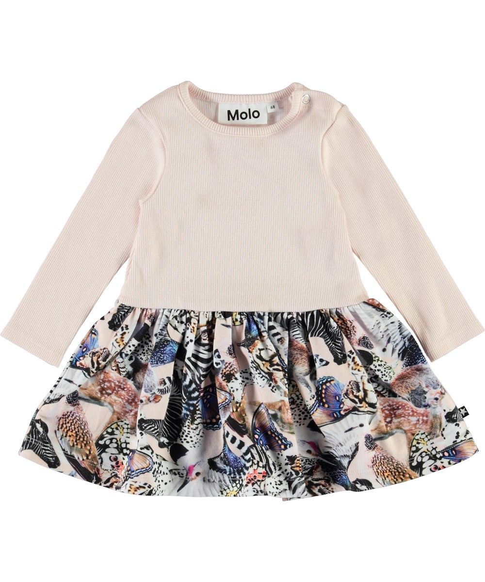 Carel - Twister - Ekologisk tvådelad babyklänning