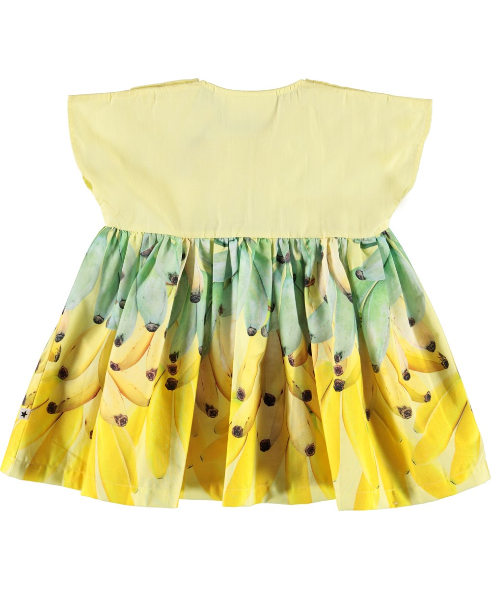 Channi - Mini Bananas - Ekologisk baby klänning med bananer