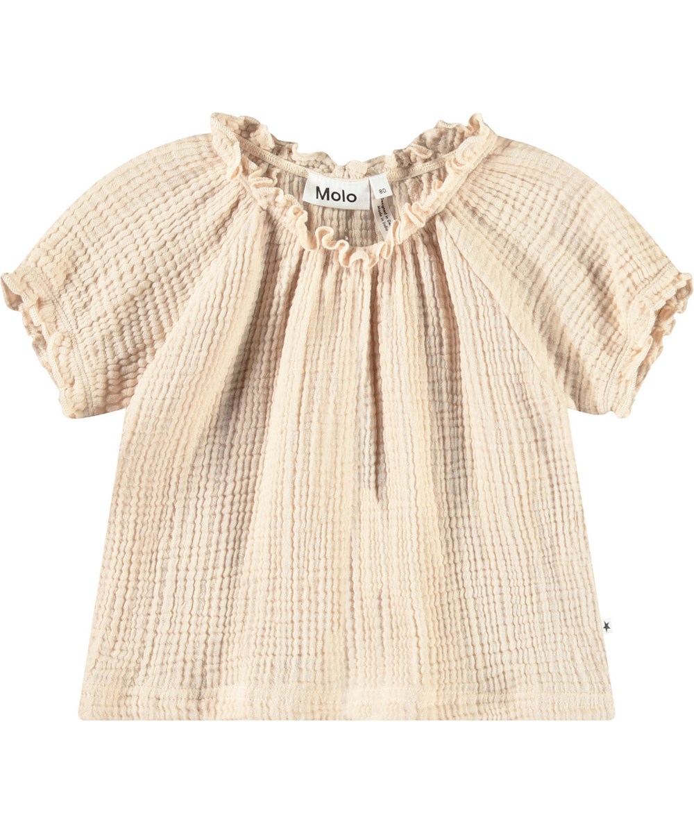 Ragine - Brazilian Sand - Topp i ekologisk bomull för baby.