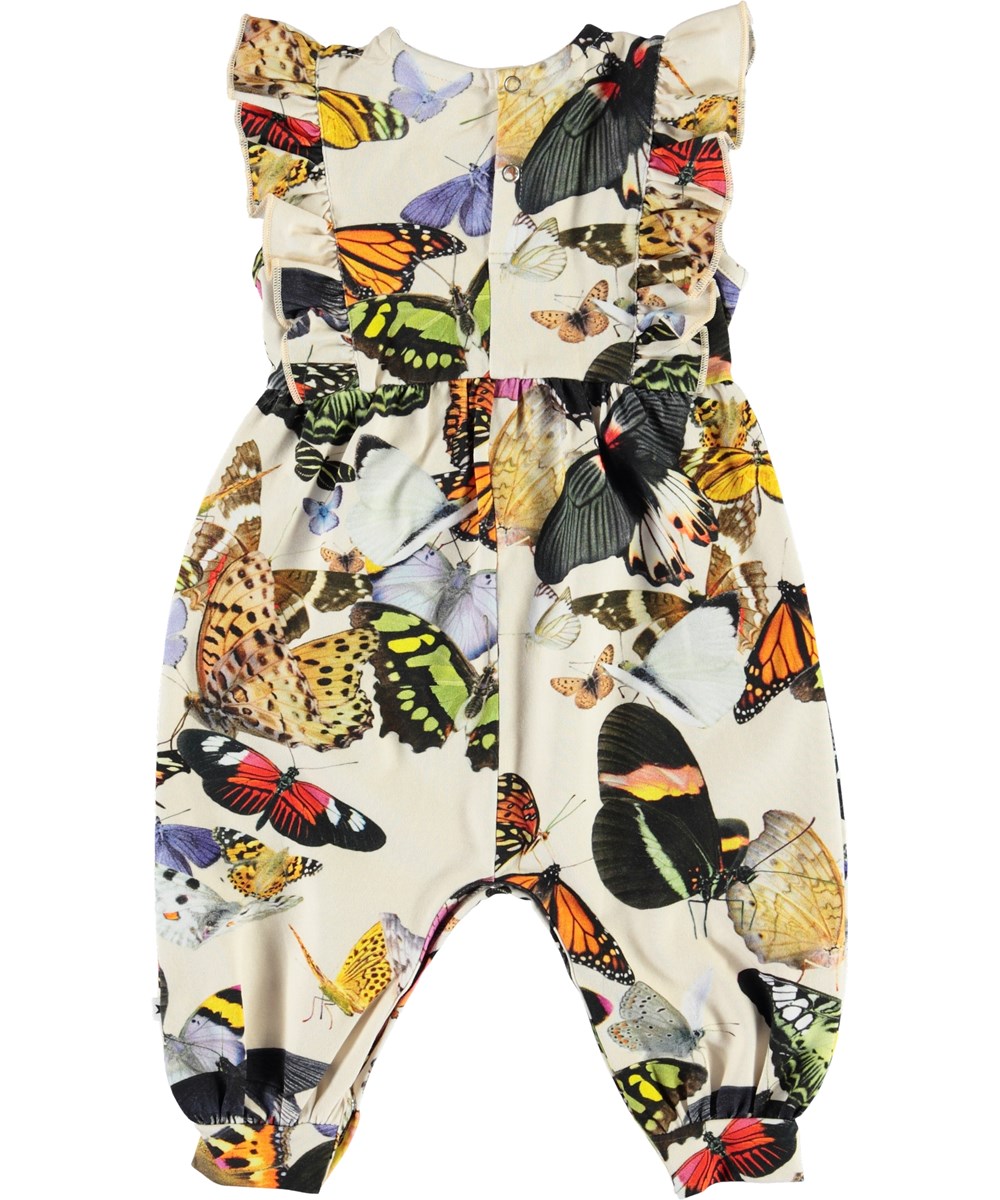 Fallon - Papillon - Organic baby suit with butterflies