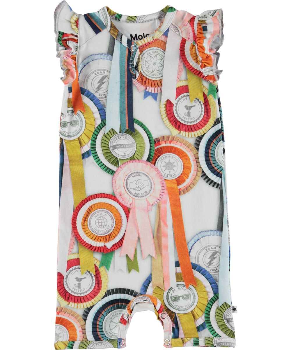 Faris - Rosettes - Baby Romper 