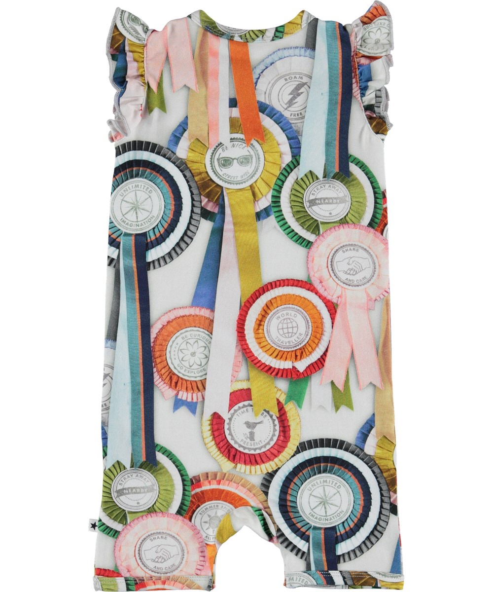 Faris - Rosettes - Baby Romper 