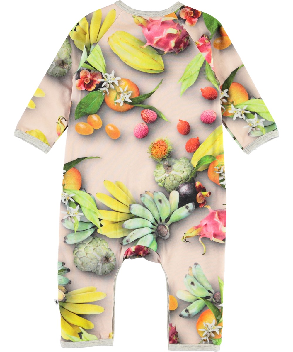 Fiona - Tutti Frutti - Organic baby romper with fruit 