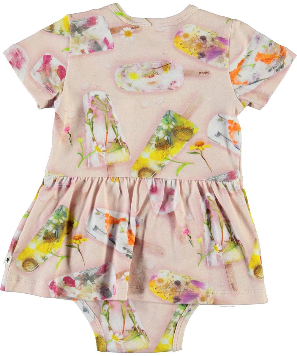 Frannie - Ice Lollies - Baby body with ice cream print and skirt