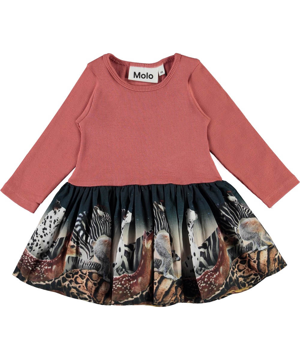 Candi - Under The Stars - Organic two-part dress with animals