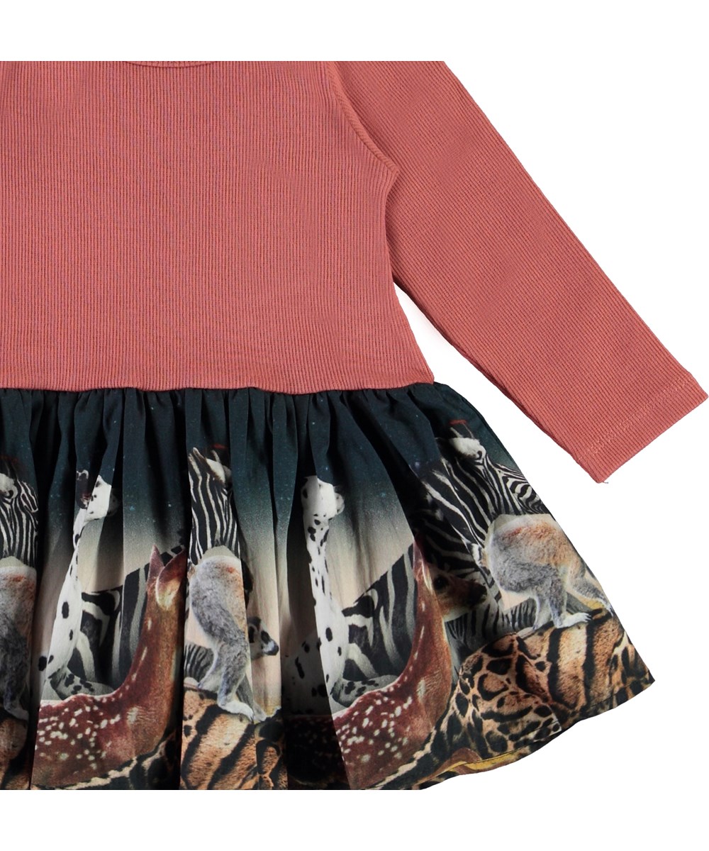Candi - Under The Stars - Organic two-part dress with animals