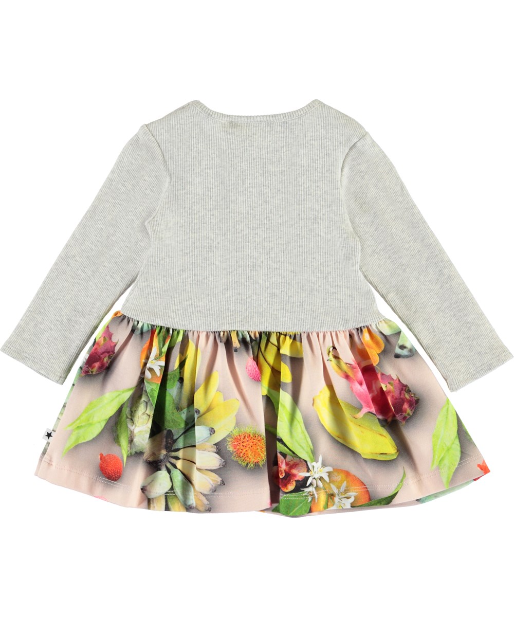 Carel - Tutti Frutti - Organic baby dress with fruit 
