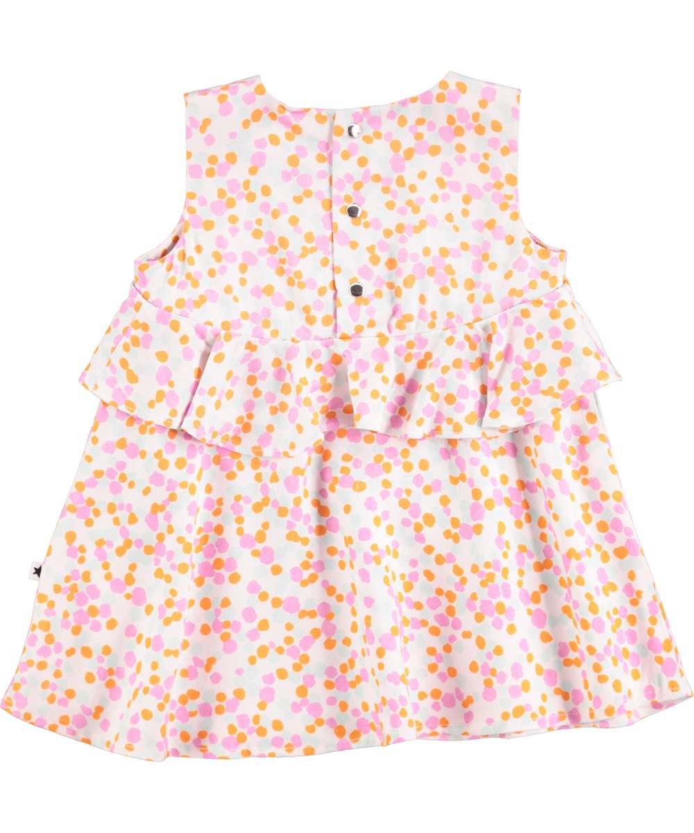 Catja - Random Dots - Lovely dotted baby dress with ruffle edge
