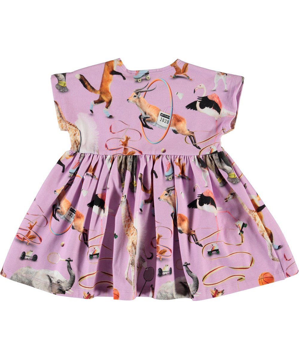 Channi - Made For Motion - Organic baby dress with animals