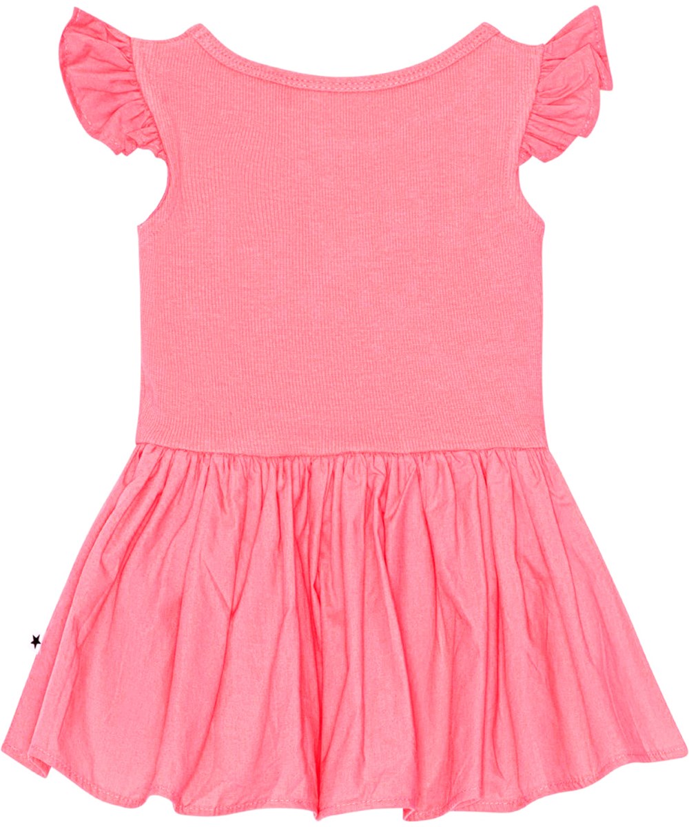 Cimi - Confetti - Pink, organic baby dress 