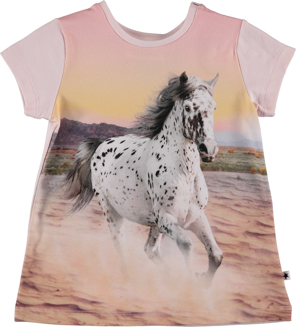 Corina Wild Horses Baby Baby Dress Wild Horses Baby Molo