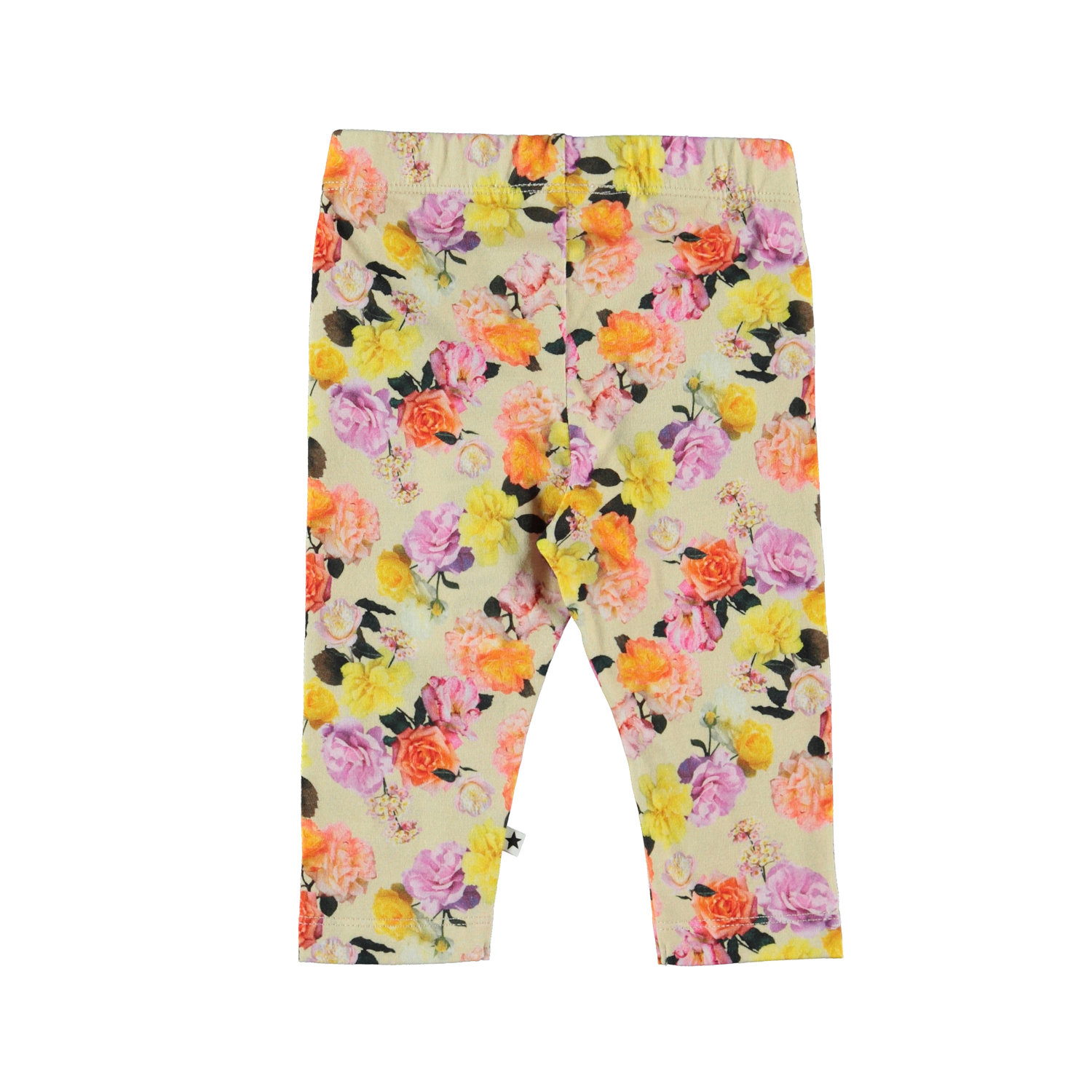 Stefanie Baby Roses Organic baby leggings in rose print Molo
