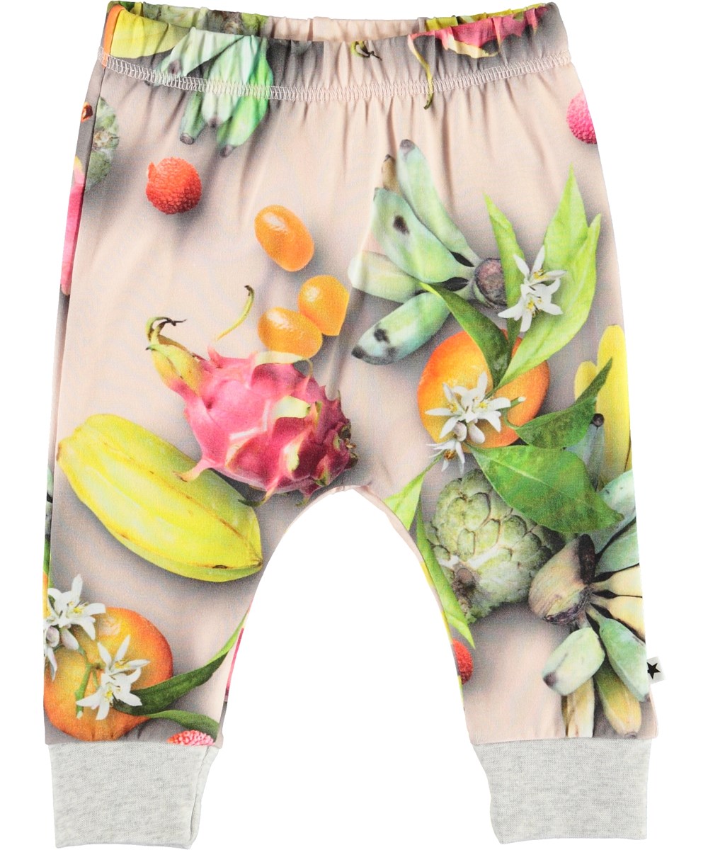 Simone - Tutti Frutti - Organic baby trousers with fruit