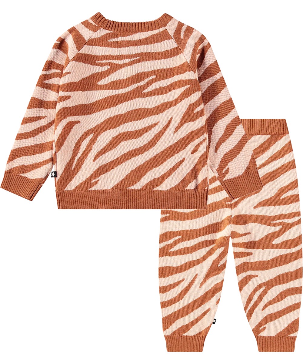 Gilby Set - Baby Zebra Knit - 