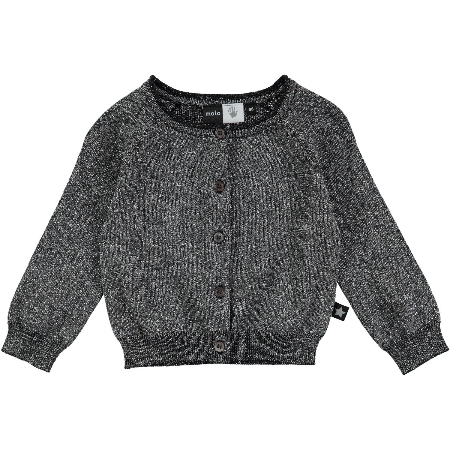baby glitter cardigan