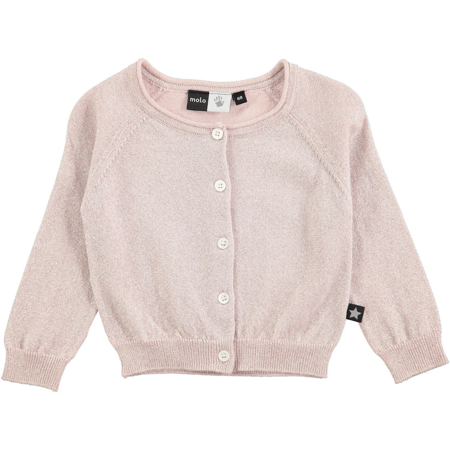 baby glitter cardigan