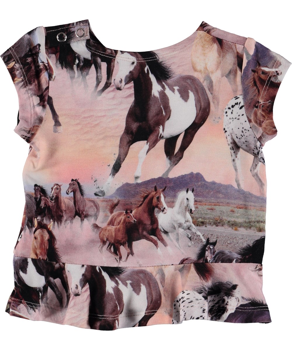 Ebba - Wild Horses - Baby T-Shirt