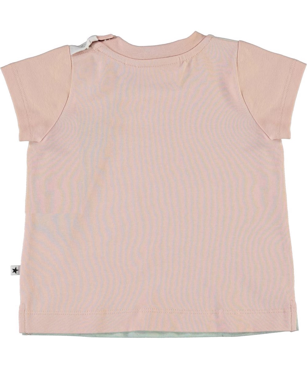 Elly - Little Treat - Organic baby t-shirt with ice cream