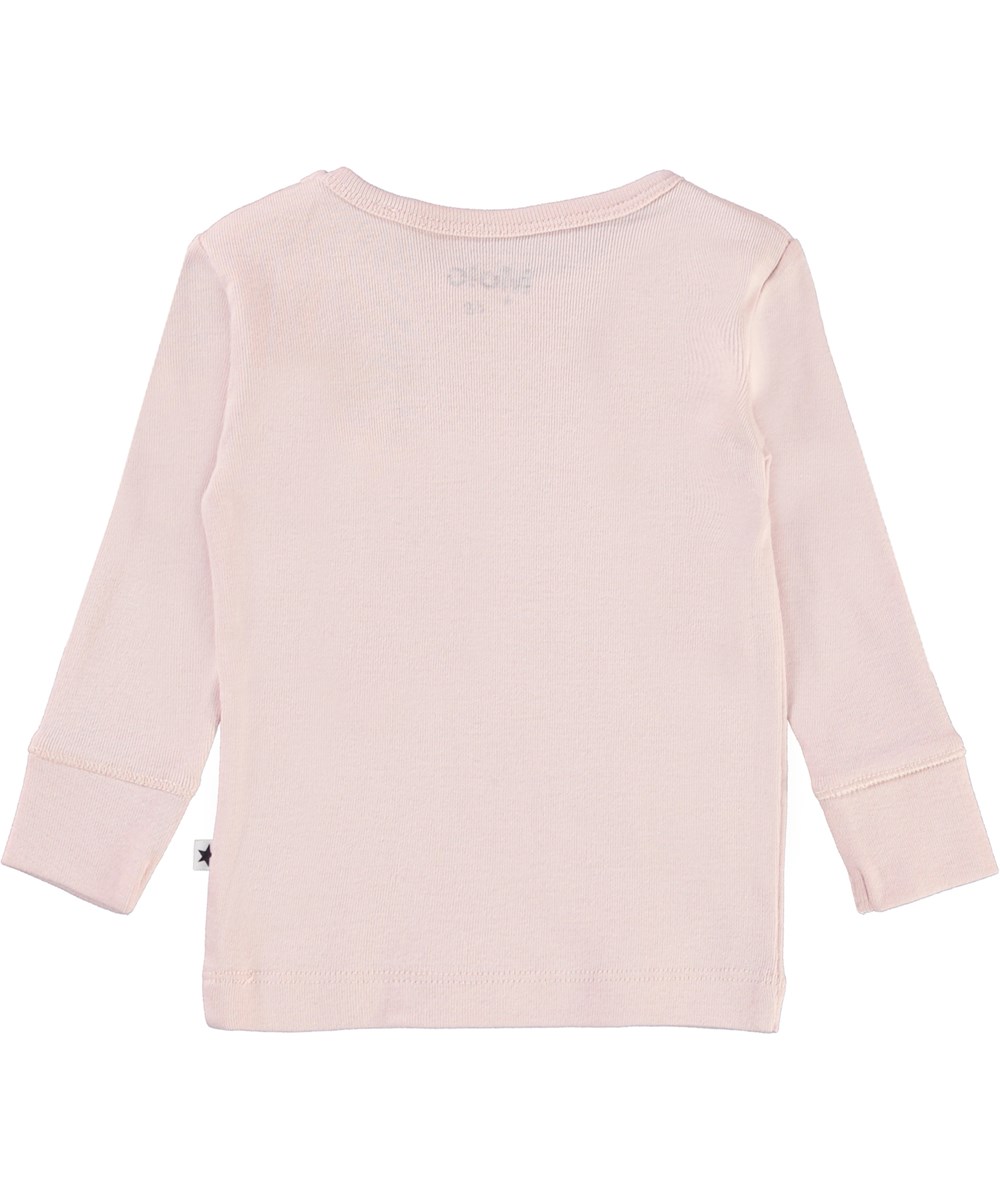 Erica - Powder - Organic baby t-shirt stars