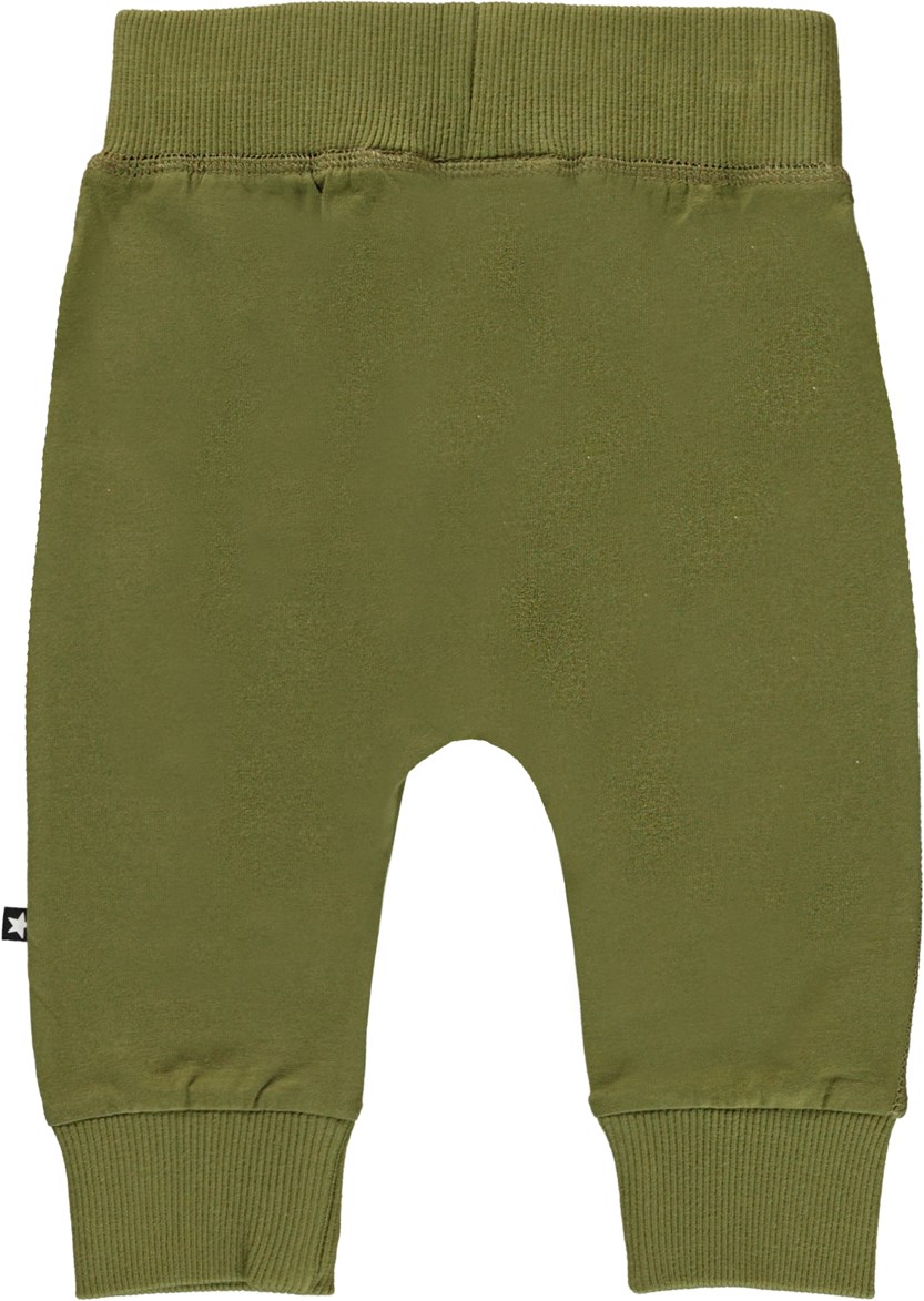 Sammy - Sphagnum - Groene biologische babybroek