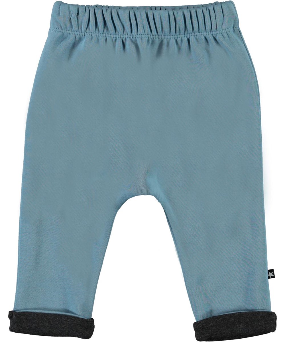 Soyo - Aero - Lichtblauwe biologische babybroek