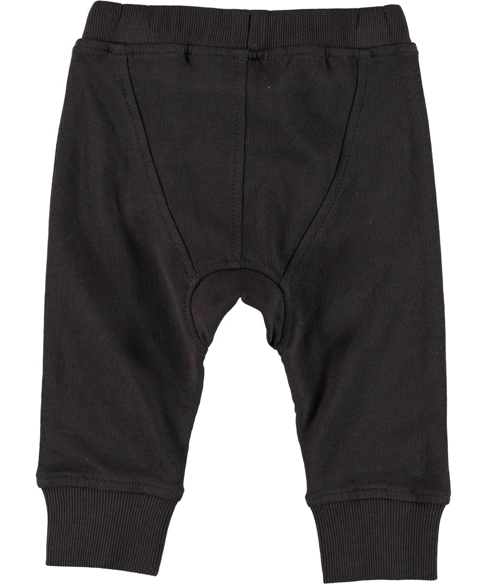Stan - Brown Darkness - Bruine biologische baby joggingbroek