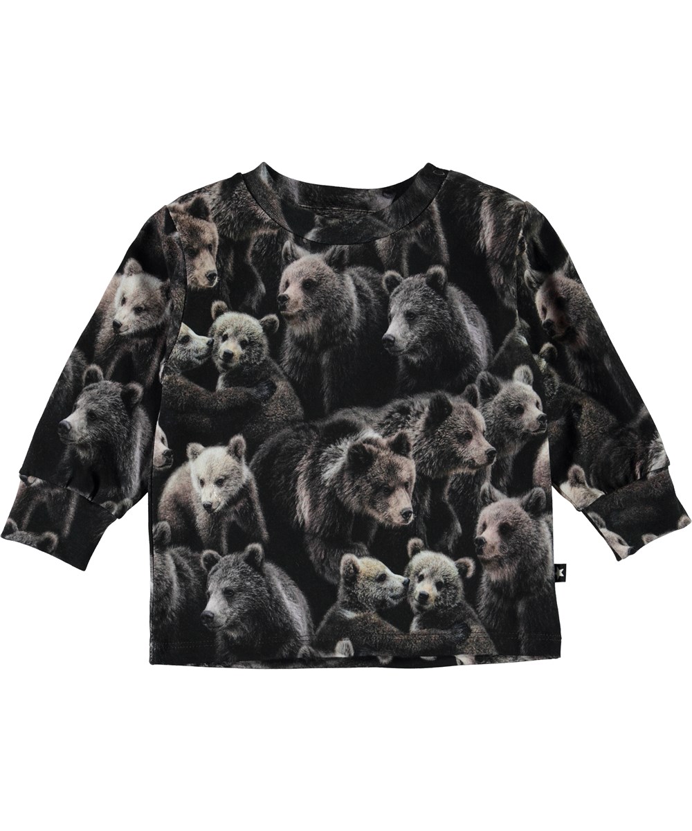 Eloy - Bears - Biologische babytrui met beren