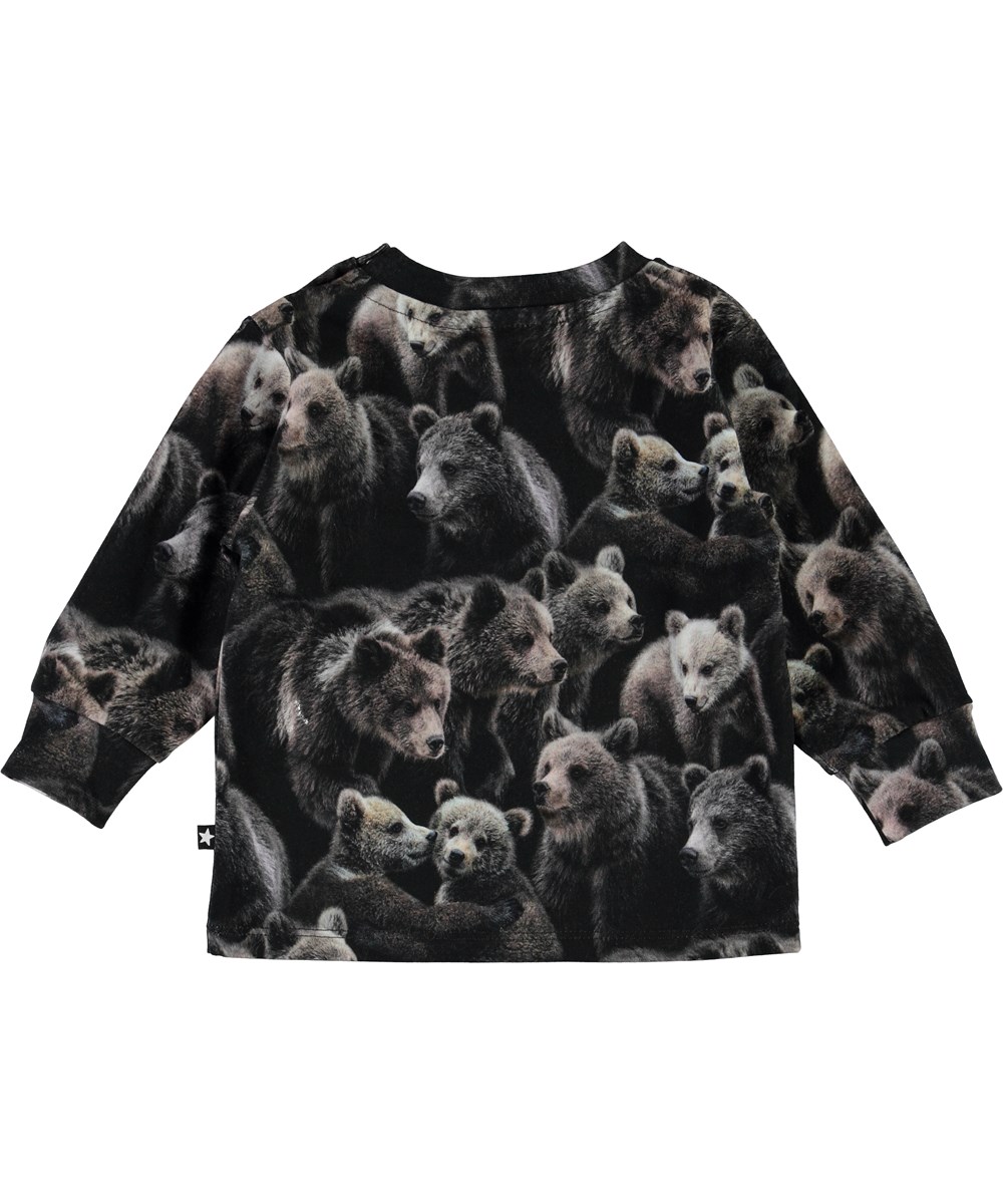 Eloy - Bears - Biologische babytrui met beren