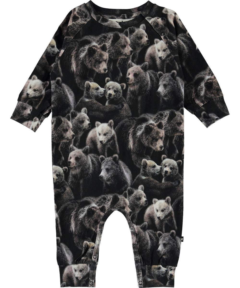 Fairfax - Bears - Öko-Babyanzug mit Bären