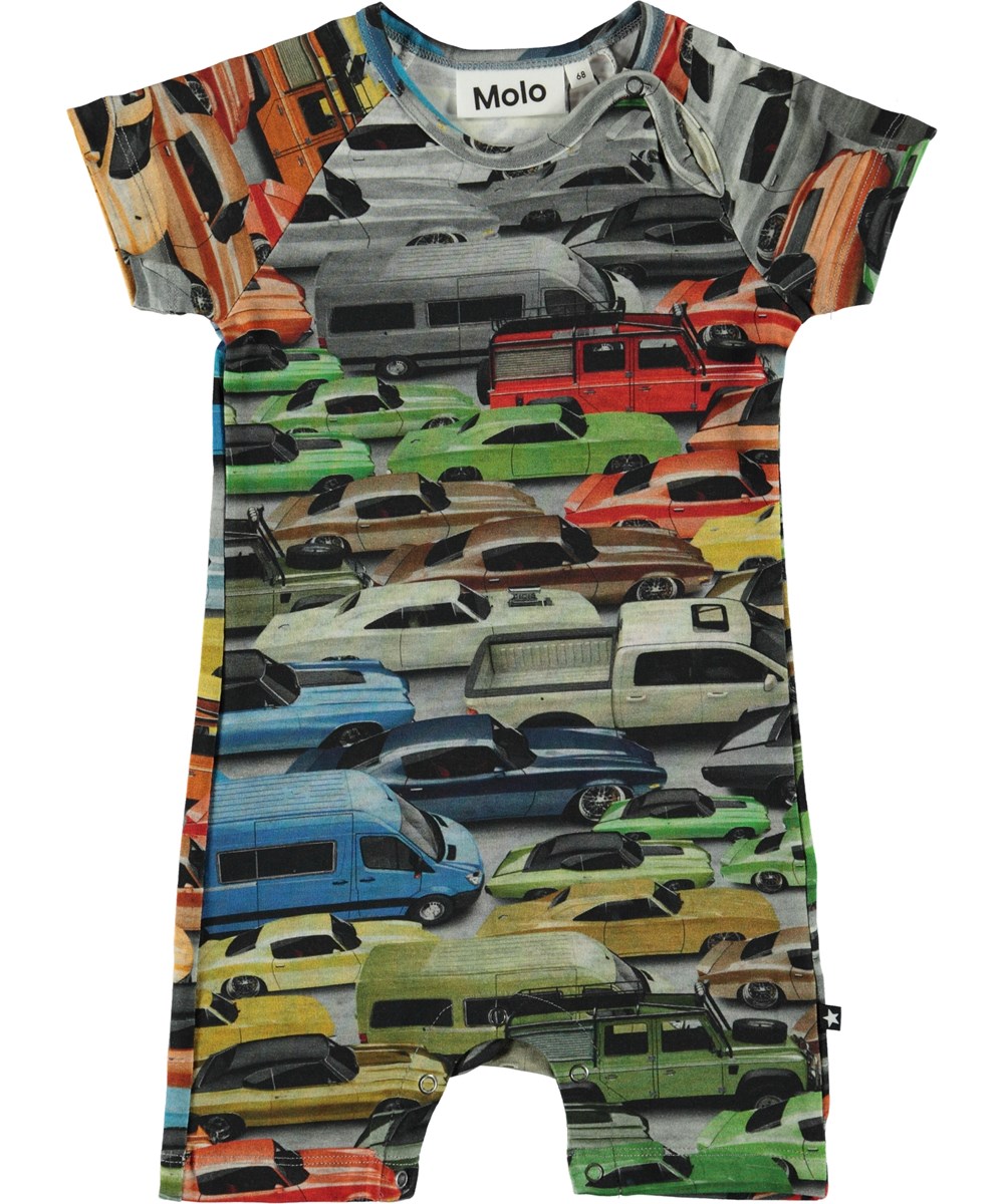 Felton - Cars - Ökologischer Baby Body mit Autos