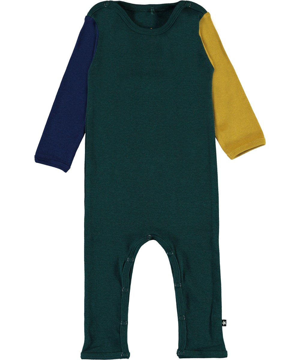 Fenez - Colour Block - Color-block Baby-Body in Ripp-Qualität