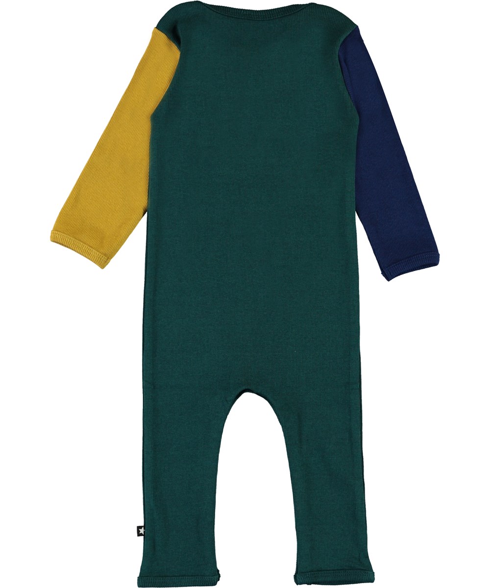 Fenez - Colour Block - Color-block Baby-Body in Ripp-Qualität