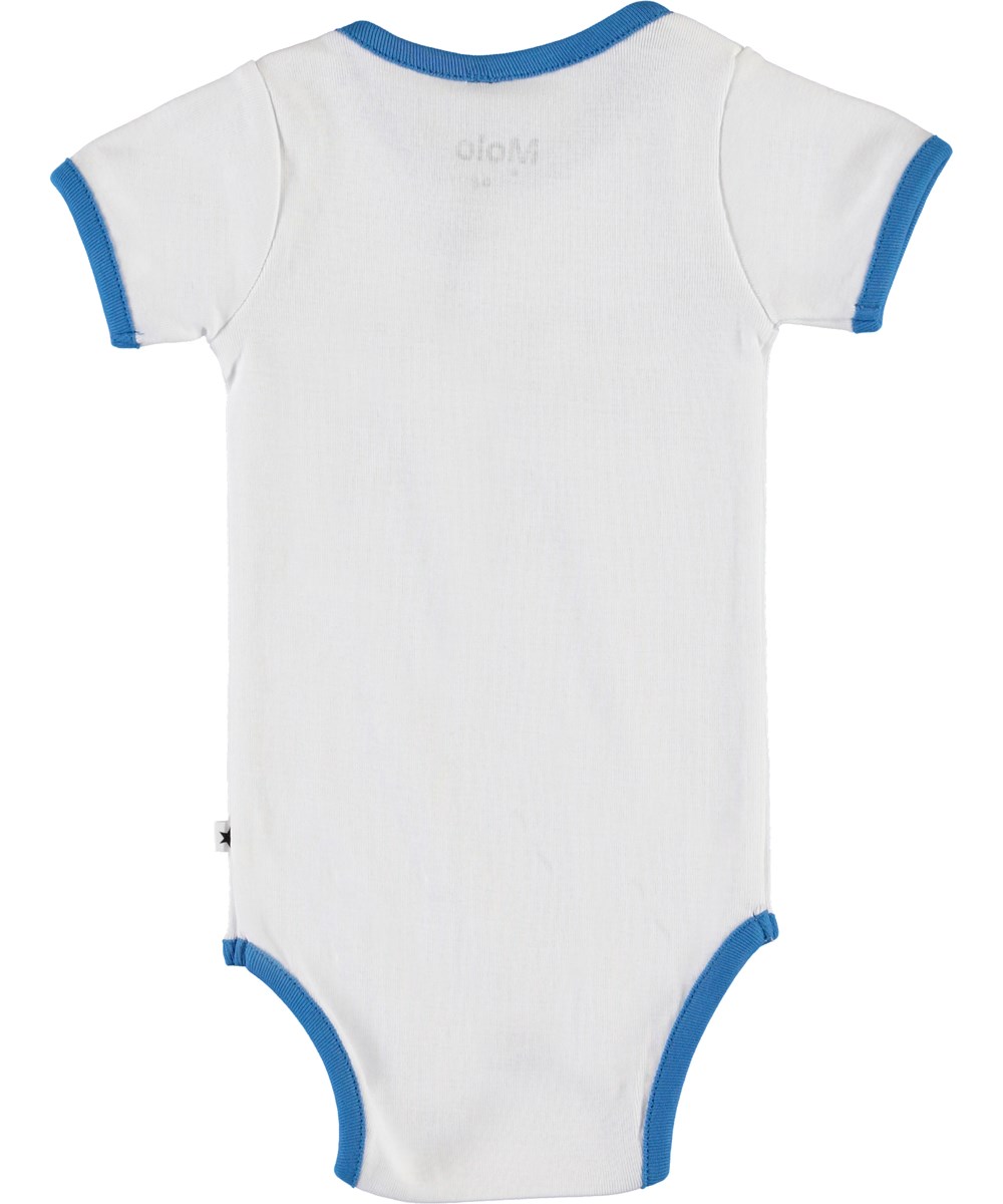 Fossie - White - Ökologischer Forever Young Baby Body 