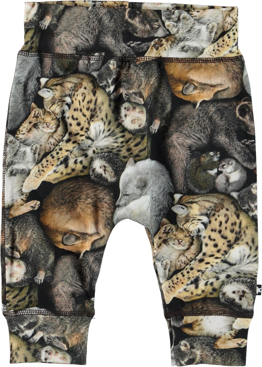 Sammy - Hibernation - Babyhose mit Aufdruck von schlafenden Tieren